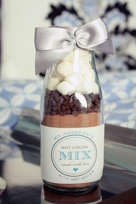 Ideas para recuerdos: Mix de chocolate caliente 1