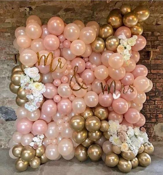 Decoracion con globos para tu boda 12