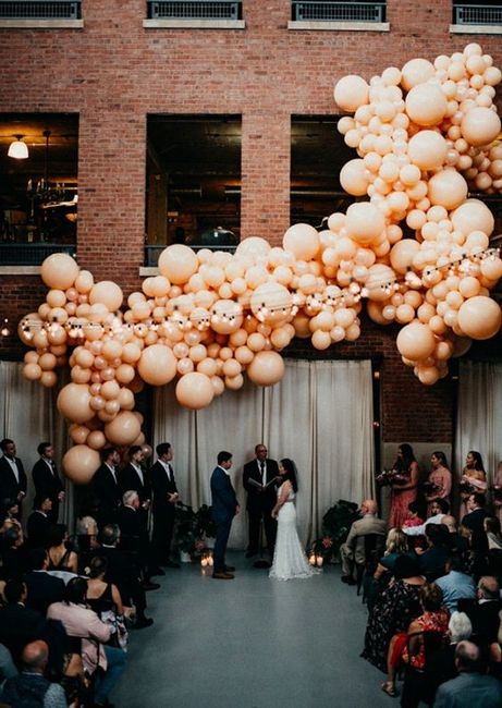 Decoracion con globos para tu boda 15
