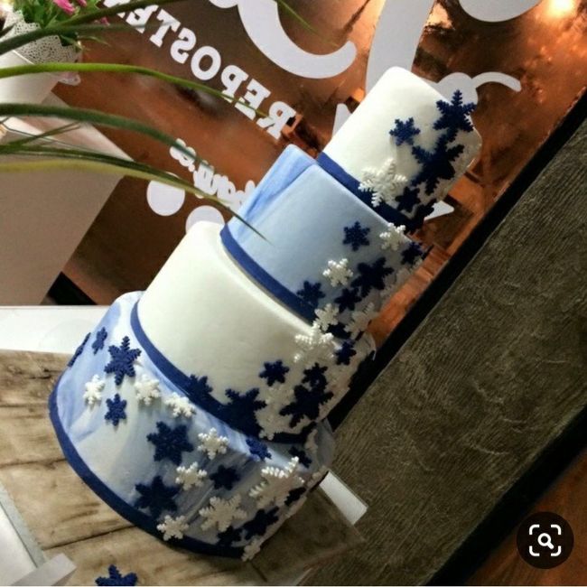 Temática de la boda "Copos de nieve" 16