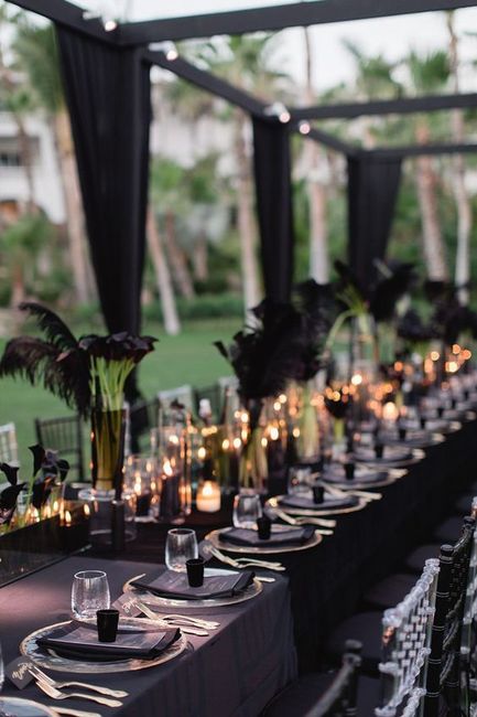 Incluye el negro en tu boda 9