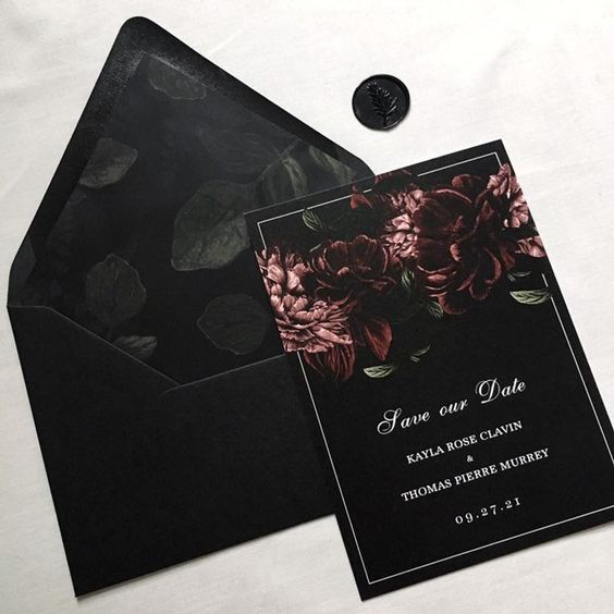 Incluye el negro en tu boda 25