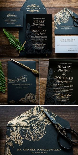 Incluye el negro en tu boda 27