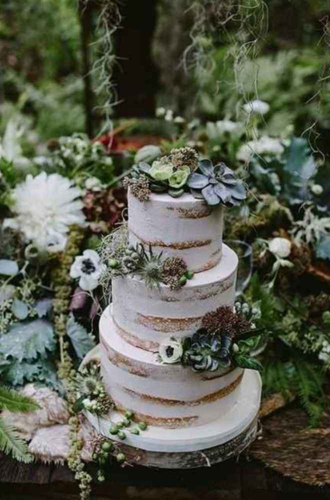 Bosque hermosa idea para pasteles - 1