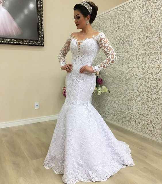 vestido sirena con Corona????? - 2