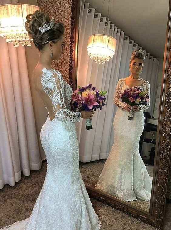 vestido sirena con Corona????? - 7
