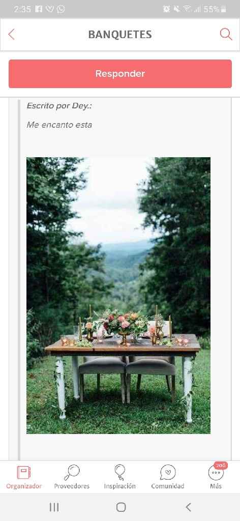 Decoración para las mesas de novios - 1