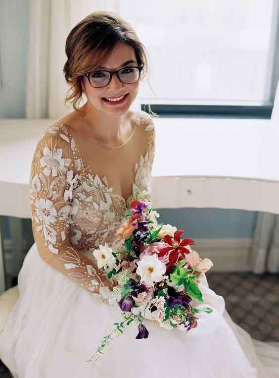 Novias con lentes - 1