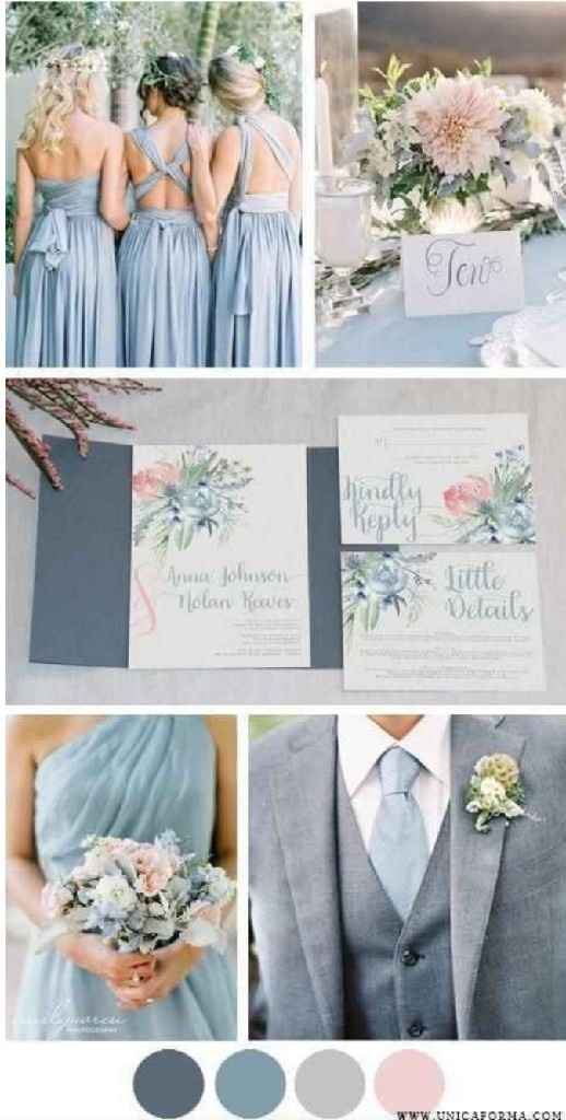 Boda por Colores : Gris - 1