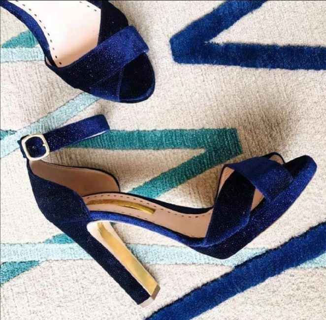 Tu "algo azul" en zapatos - 1