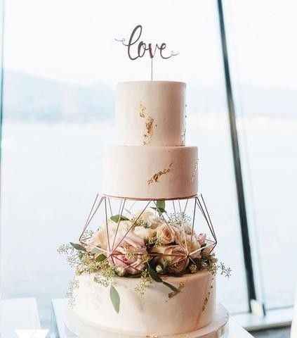 Diferentes estilos  para el pastel de bodas 2 - 1