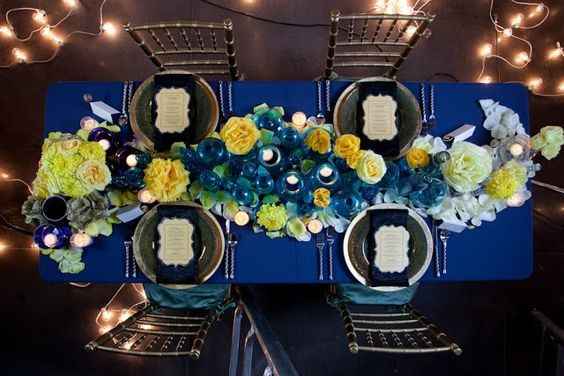 Boda inspirada en la obra de arte "noche estrellada" de Van Gogh - 9