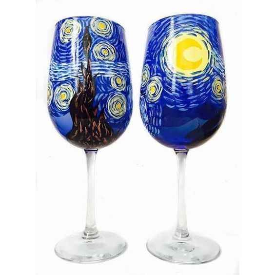 Boda inspirada en la obra de arte "noche estrellada" de Van Gogh - 20