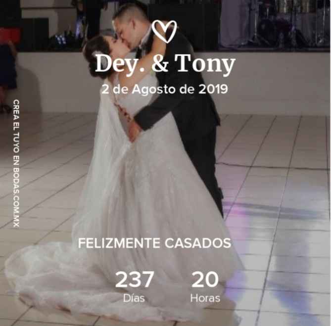 " a 20 días Después de la Boda" - 1