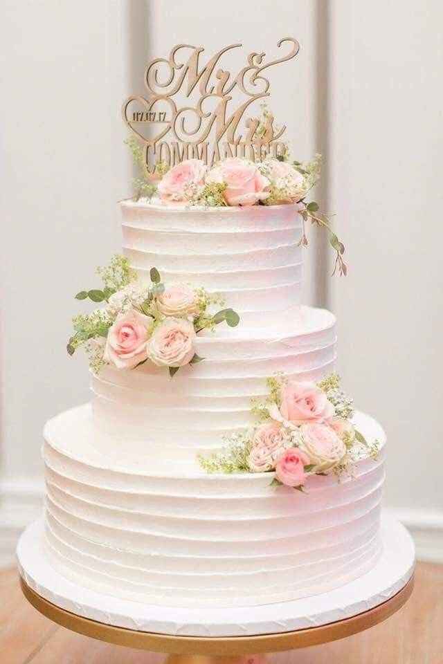 Pasteles de boda que seguro amarás 💕 - 23