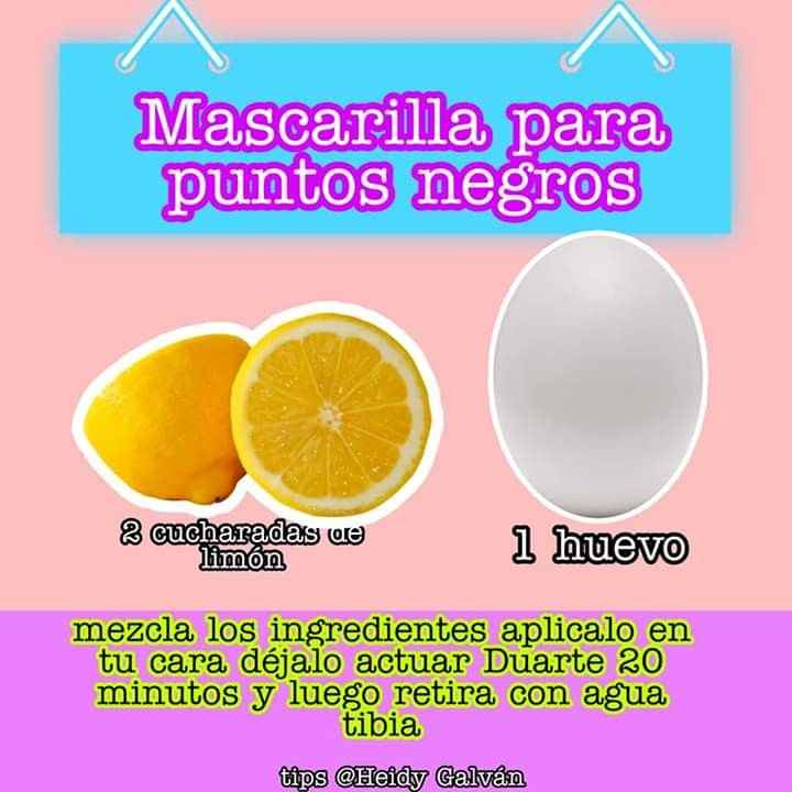 Mascarillas naturales para el rostro 🍏🥕🍯🍈 - 2