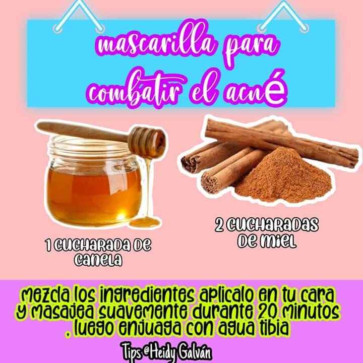 Mascarillas naturales para el rostro 🍏🥕🍯🍈 - 5