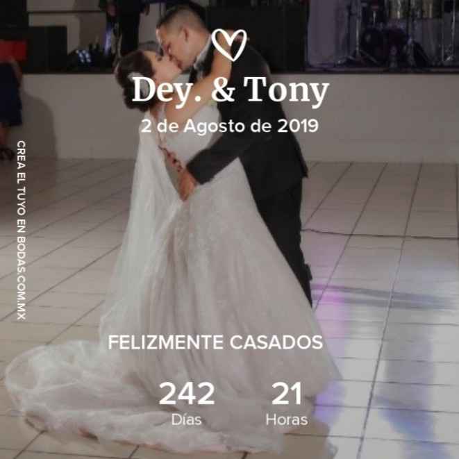 El contador de las graduadas 👰🏻 - 1