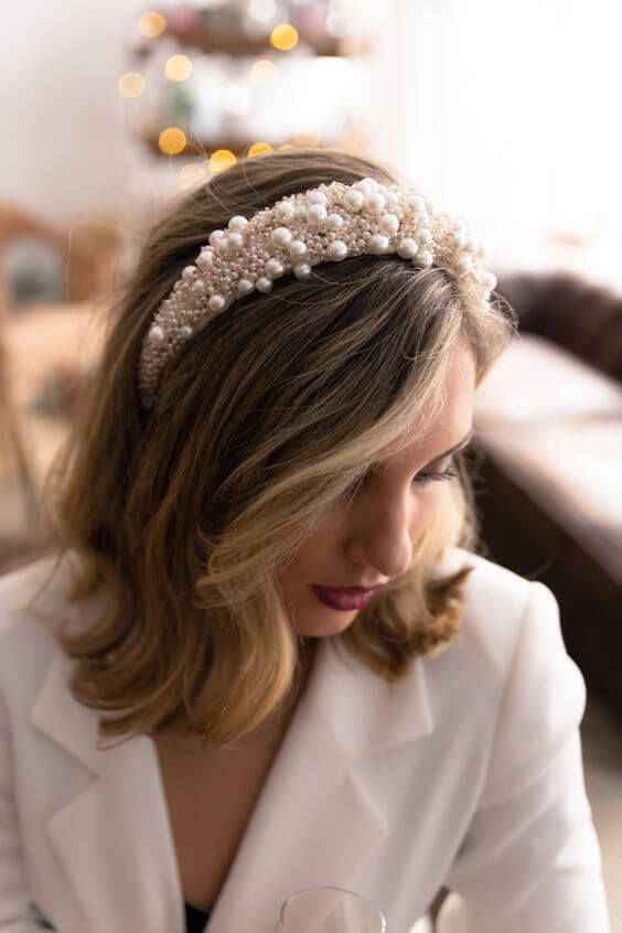 Diademas nupciales - 26