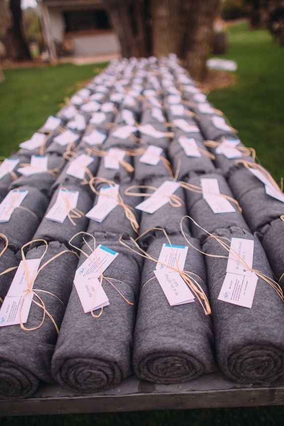 Ideas para recuerdos: Frazadas/pashminas - 12