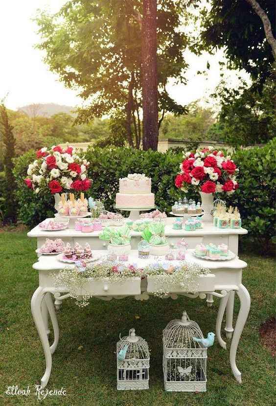 Un toque vintage en tu mesa de postres - 15