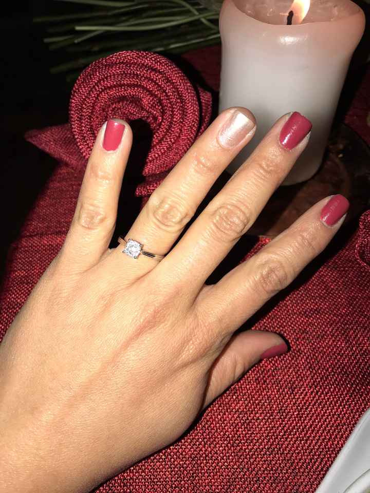 Si hubieras podido elegir el anillo de compromiso.. - 1