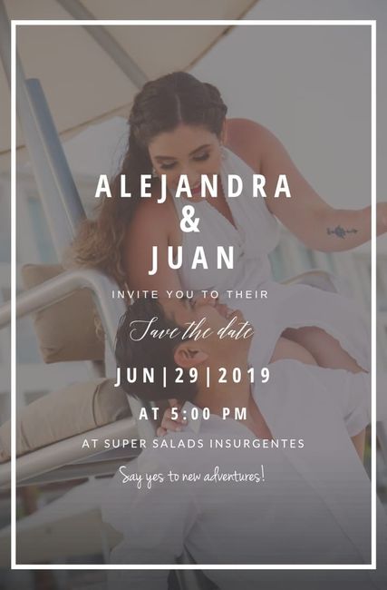 Save the Date meeting!