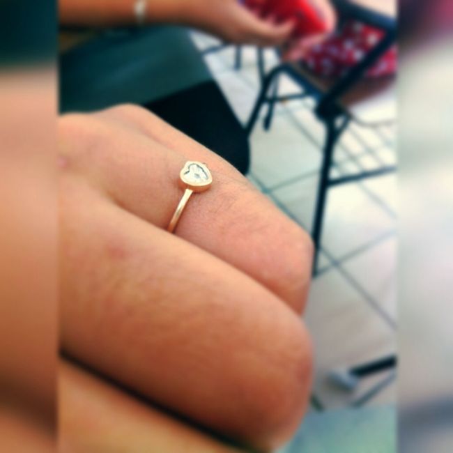 Anillo de compromiso con zirconia? - 1