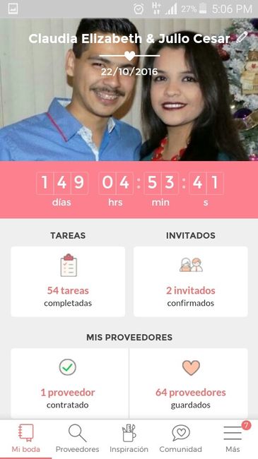 ¿Cuántos días faltan para tu boda? - 1