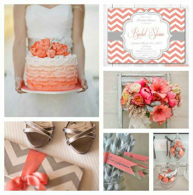 Boda color coral 💕 - 1
