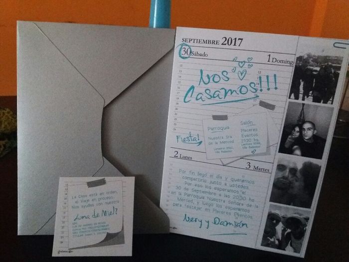 Ya entregando las invitaciones ¡¡¡¡ - 2