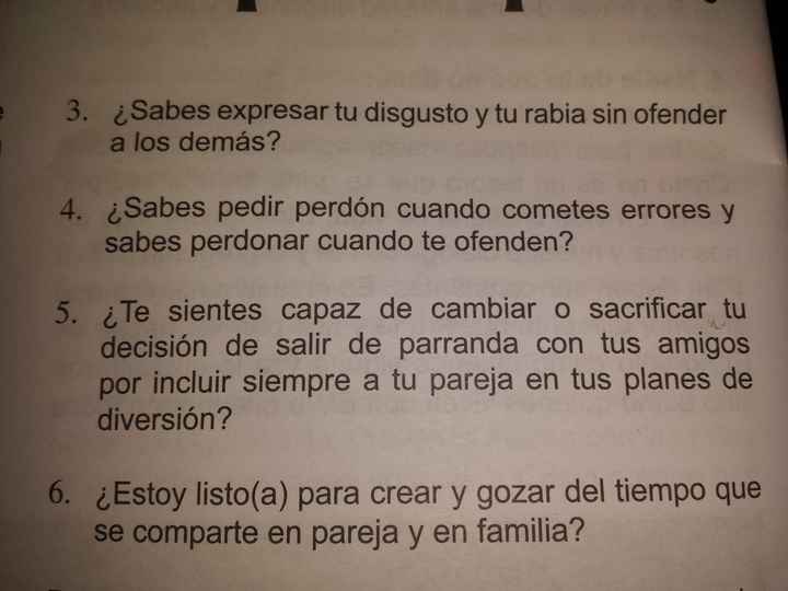 PREGUNTAS DE LA 3 A LA 6