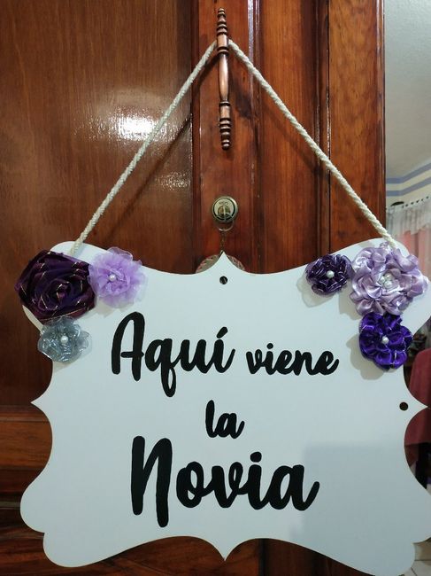 Letreros para pajes - 1