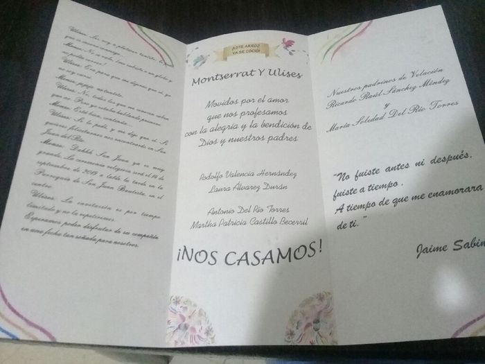 Ya me llegaron las invitaciones 😁 - 1