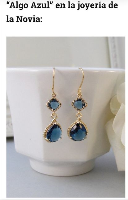 Tu "algo azul" en tu ajuar de novia. - 26