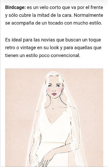Guía para elegir el velo. 12