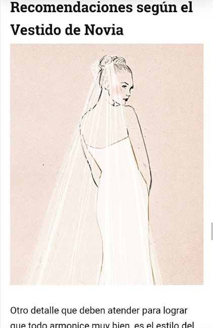 Guía para elegir el velo. 17