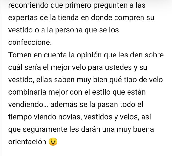 Guía para elegir el velo. 20