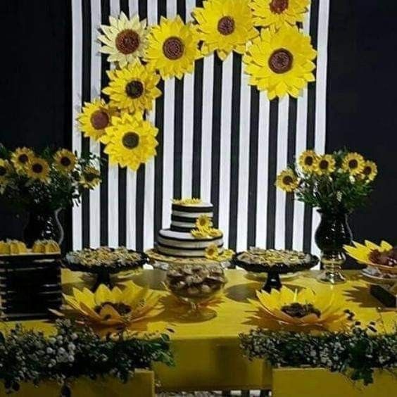 🌻Decoración para despedida de soltera con girasoles. 🌻 - 14