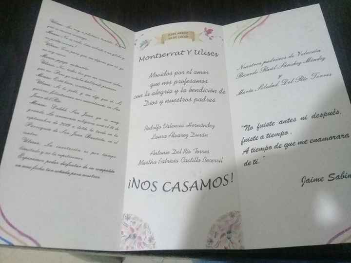 Ya me llegaron las invitaciones 😁 - 1