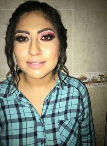 Lo prometido es deuda mi prueba de maquillaje y peinado - 2