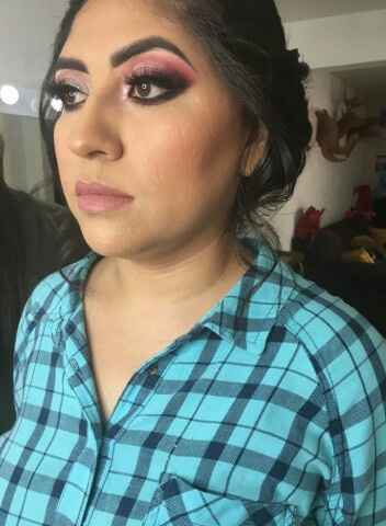 Lo prometido es deuda mi prueba de maquillaje y peinado - 3