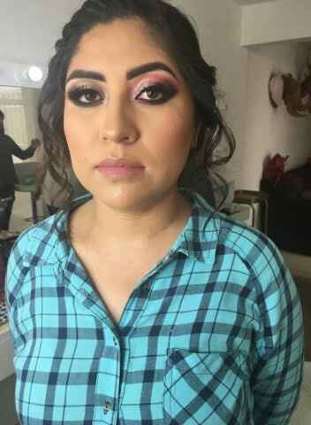 Lo prometido es deuda mi prueba de maquillaje y peinado - 4