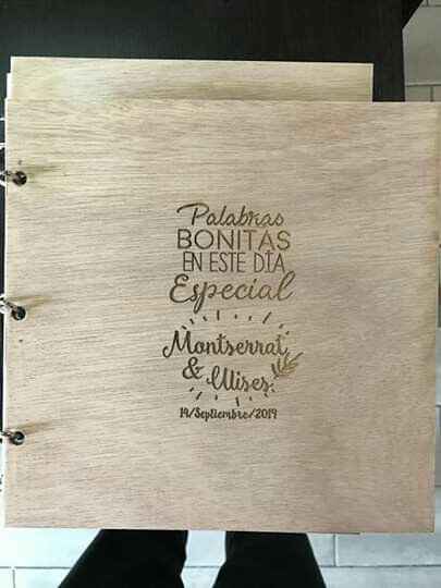 Libro de firmas, letrero de bienvenida y letrero para pajes ¡listo! - 4