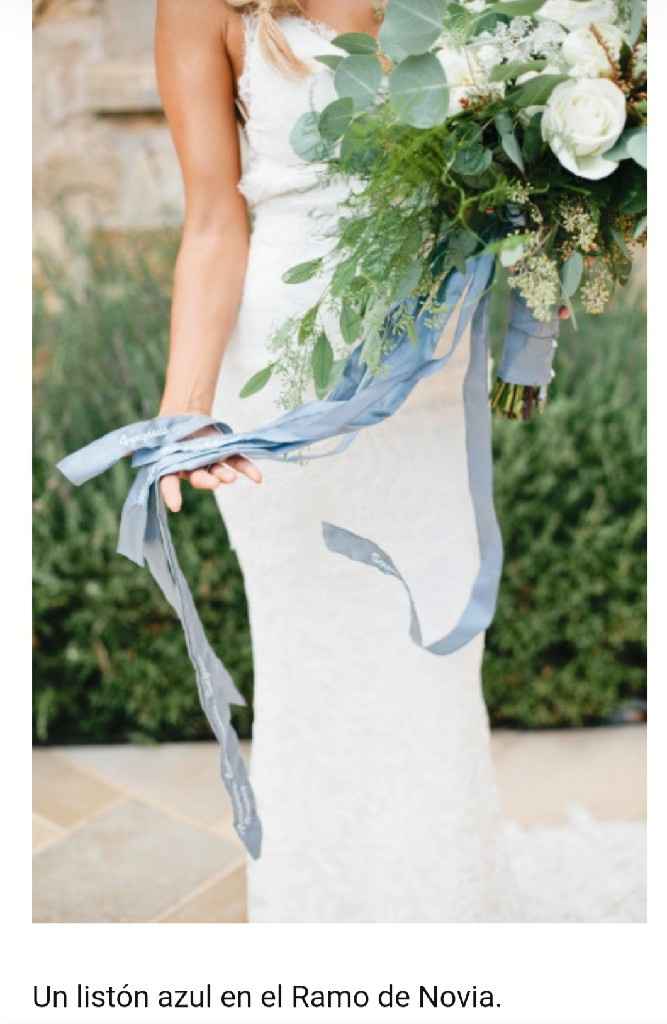 Tu "algo azul" en tu ajuar de novia. - 5