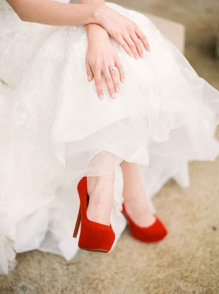 💞Zapatos de novia rojos💞 - 10