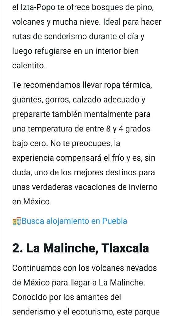Destinos de viajes en México durante el invierno. - 3