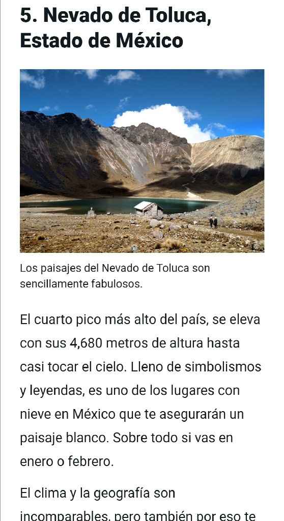 Destinos de viajes en México durante el invierno. - 7