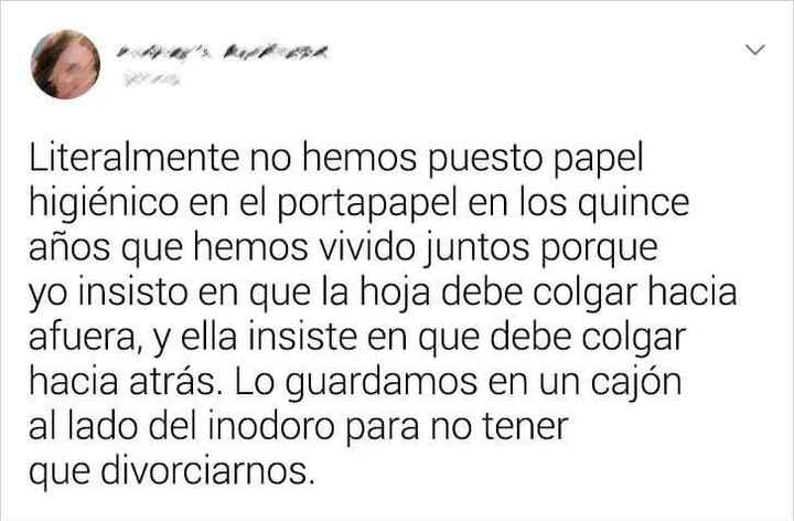 Discusiones tontas de casados, para reír un ratito... - 6