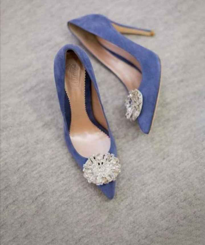 Tú algo azul en zapatos - 4